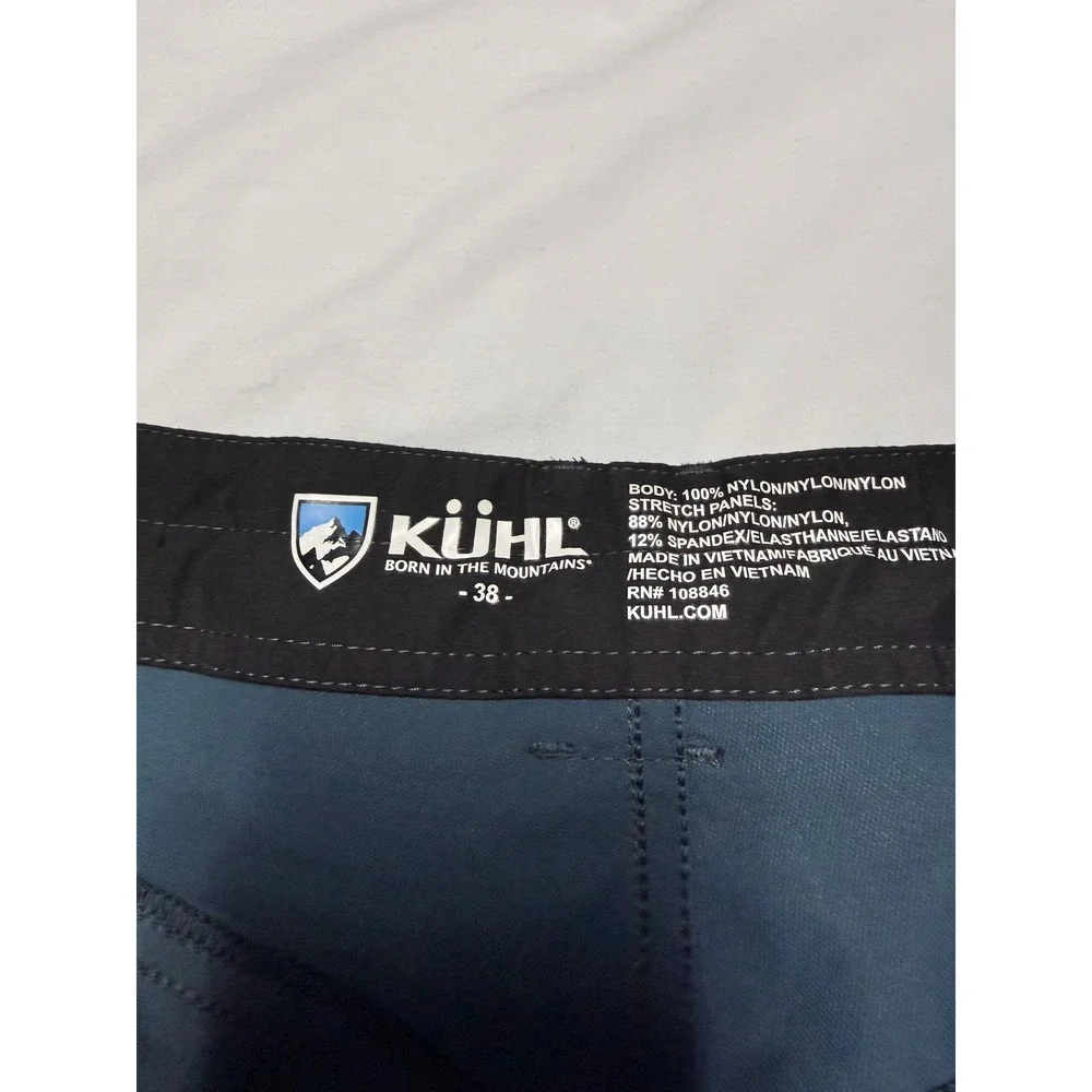 KÜHL Men's Mutiny River Shorts 38 Blue 10